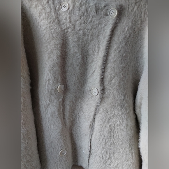 J. Crew Double Faced Wool Blend Teddy Jacket Medium - Picture 5 of 10